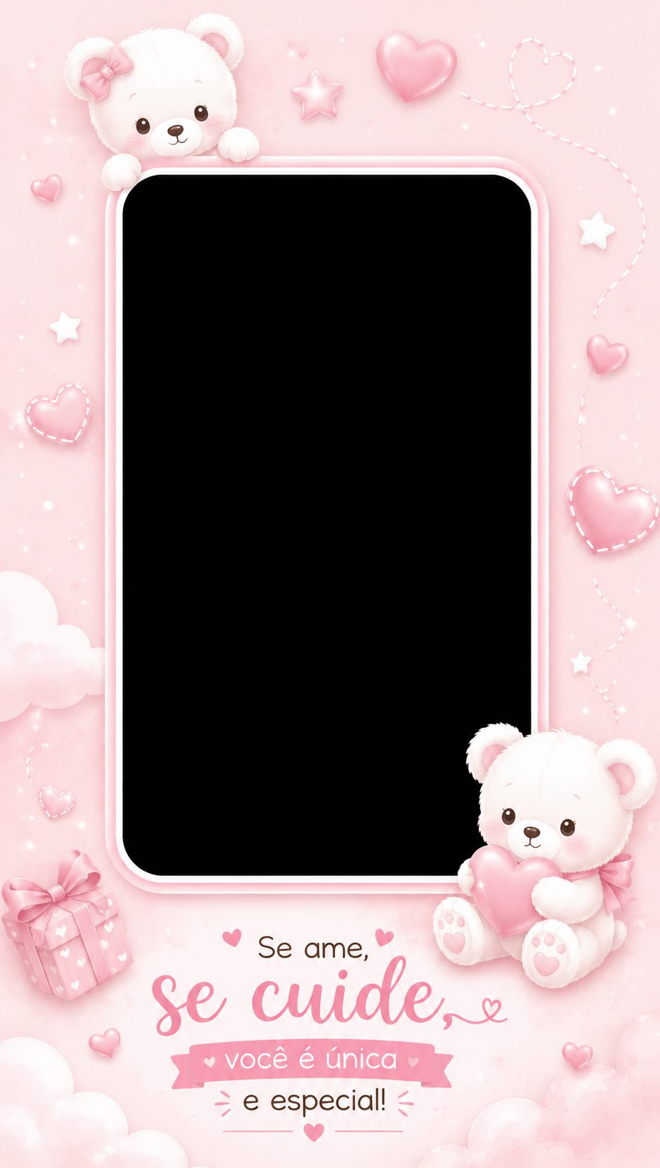Fundo para repost delicado rosa
