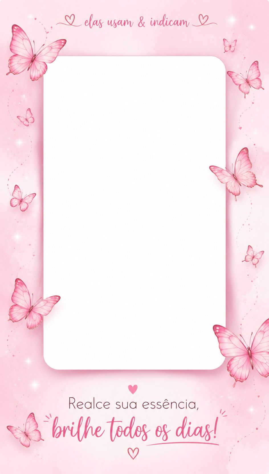 Fundo para repost com borboletas
