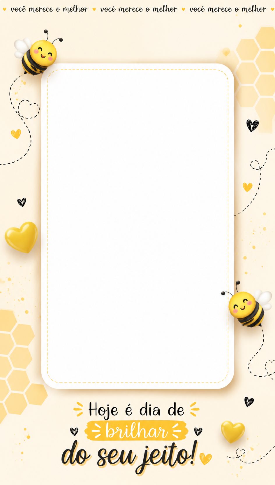 Fundo para repost amarelo
